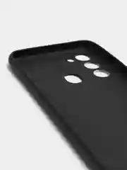 Черный накладка силиконовая матовая для TECNO Spark 8C, 8P, Go 2022, Spark 7, Pova 2, Pop 5 lite