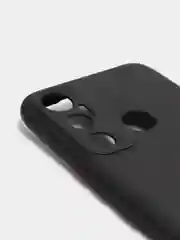 Черный накладка силиконовая матовая для Infinix Hot 10 Lite / 10 Play / 10s / 11 / 11 Play / 11s