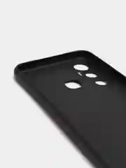 Черный накладка силиконовая матовая для Infinix Hot 10 Lite / 10 Play / 10s / 11 / 11 Play / 11s