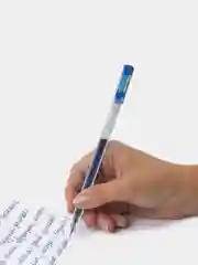 Синий гелевая ручка