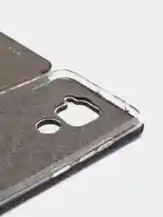 Черный чехол-книжка для Xiaomi Redmi Note 9 (Сяоми Редми Нот 9)
