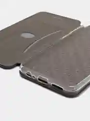 Черный чехол-книжка для Xiaomi Redmi Note 9 (Сяоми Редми Нот 9)