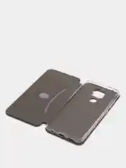 Черный чехол-книжка для Xiaomi Redmi Note 9 (Сяоми Редми Нот 9)