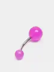 Фуксия светящийся пирсинг