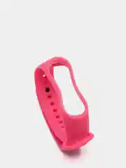 Розовый ремешок силиконовый для браслета Xiaomi Mi Band 3, 4