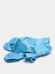 Голубой воздушные шары, металлик