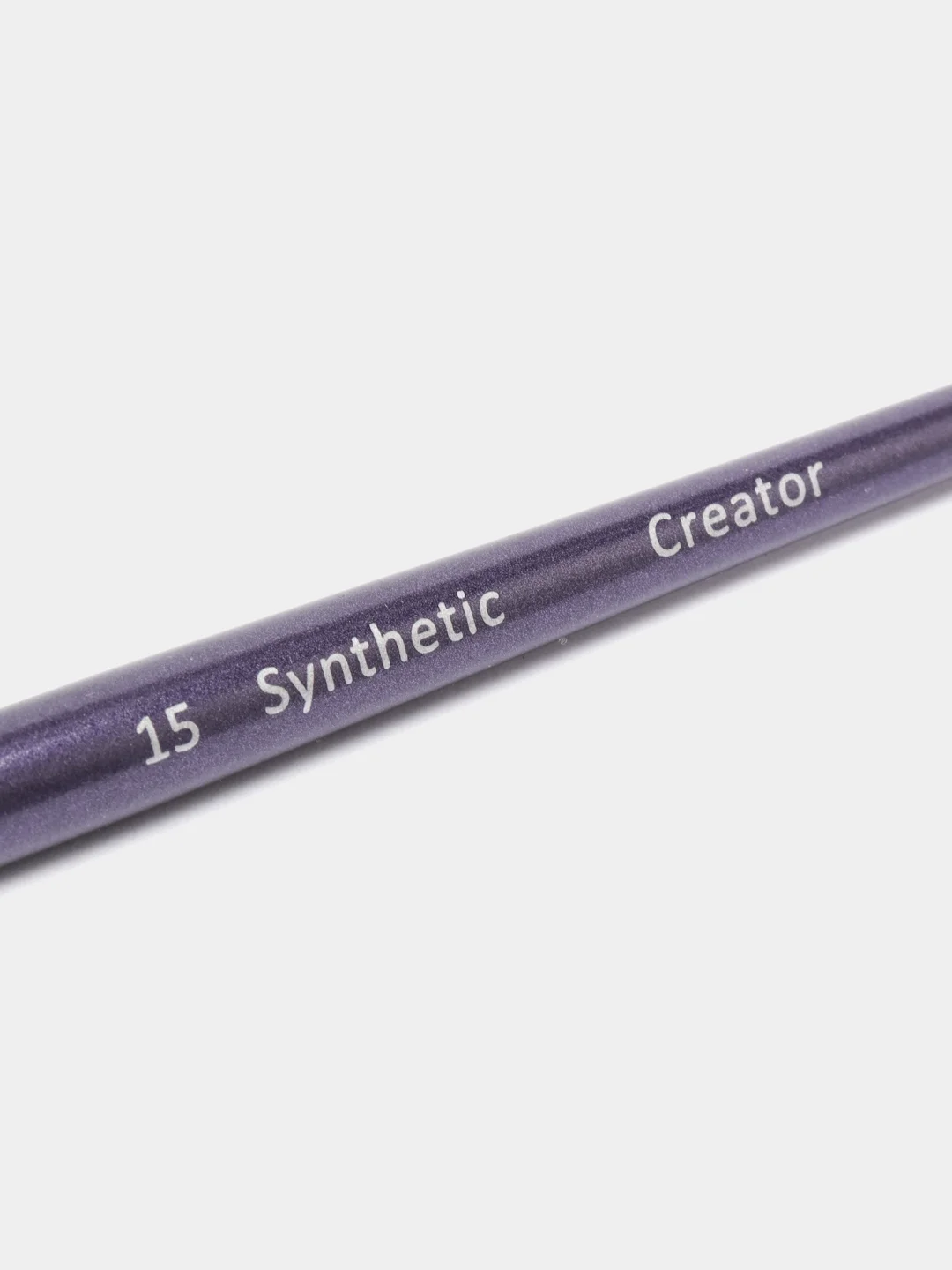Кисть прямая для бровей Synthetic 15 (Creator) Синтетик для броу пасты подчищения