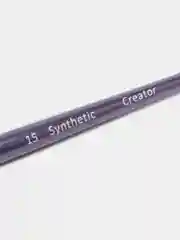 Кисть прямая для бровей Synthetic 15 (Creator) Синтетик для броу пасты подчищения