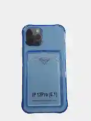 Синий чехол-накладка для телефона iPhone 11 / 12 /12 /12 pro /12 pro Max /13 /13pro /13 pro max