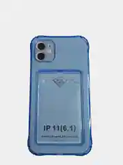 Синий чехол-накладка для телефона iPhone 11 / 12 /12 /12 pro /12 pro Max /13 /13pro /13 pro max