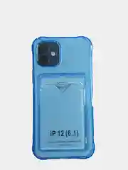 Синий чехол-накладка для телефона iPhone 11 / 12 /12 /12 pro /12 pro Max /13 /13pro /13 pro max