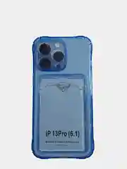 Синий чехол-накладка для телефона iPhone 11 / 12 /12 /12 pro /12 pro Max /13 /13pro /13 pro max