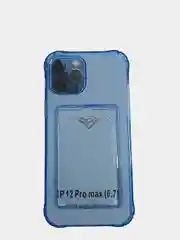 Синий чехол-накладка для телефона iPhone 11 / 12 /12 /12 pro /12 pro Max /13 /13pro /13 pro max