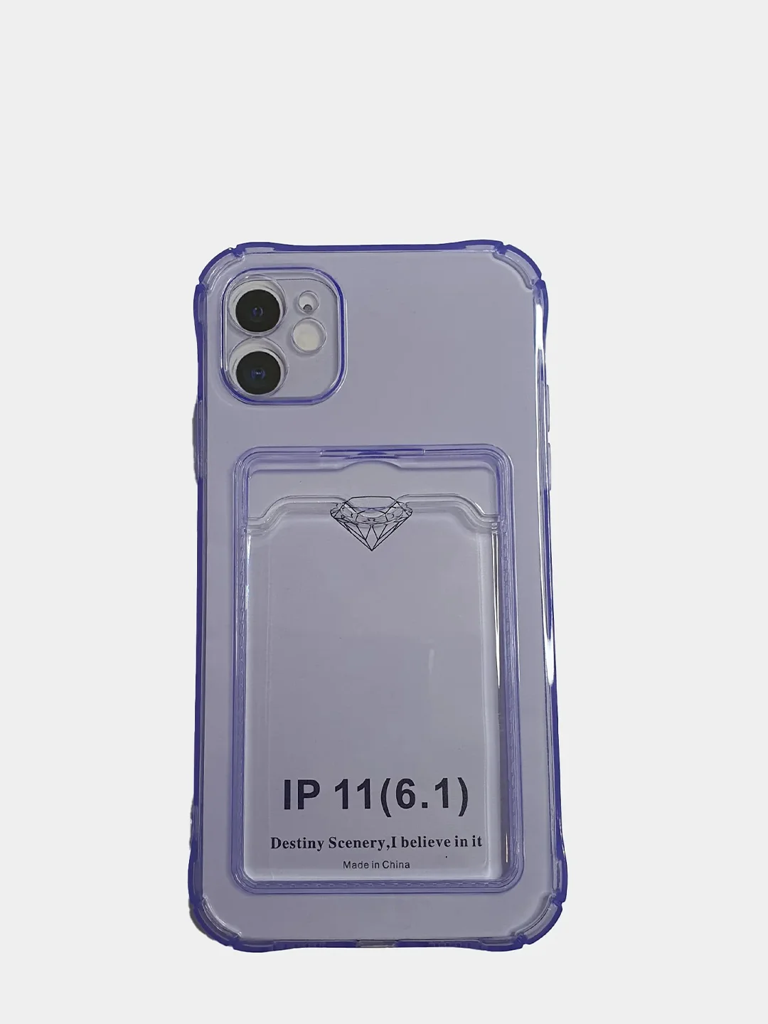 Фиолетовый чехол-накладка для телефона iPhone 11 / 12 /12 /12 pro /12 pro Max /13 /13pro /13 pro max