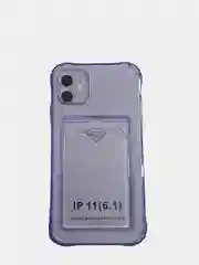 Фиолетовый чехол-накладка для телефона iPhone 11 / 12 /12 /12 pro /12 pro Max /13 /13pro /13 pro max