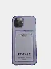 Фиолетовый чехол-накладка для телефона iPhone 11 / 12 /12 /12 pro /12 pro Max /13 /13pro /13 pro max