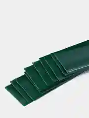 Зеленый ценникодержатель полочный самоклеящийся DBR 39x1000мм, 10 штук в упаковке