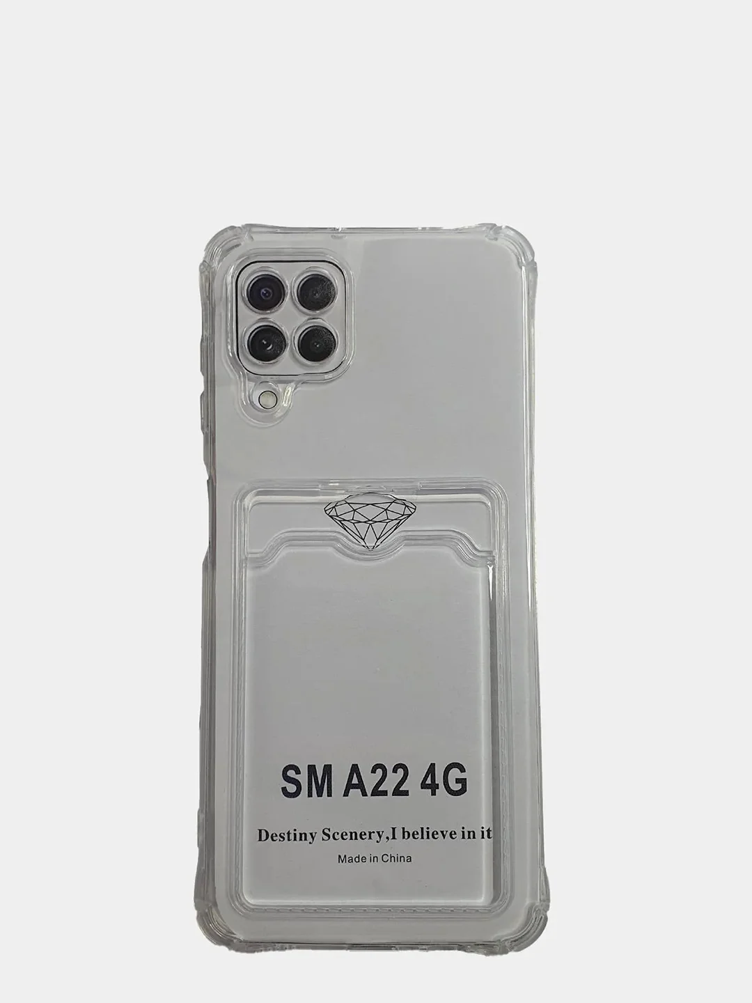Зеленый чехол-накладка для телефона Samsung A50, А22 5g, A22 4g, A12, М32, a22S