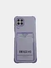 Фиолетовый чехол-накладка для телефона Samsung A50, А22 5g, A22 4g, A12, М32, a22S