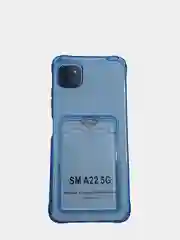 Синий чехол-накладка для телефона Samsung A50, А22 5g, A22 4g, A12, М32, a22S