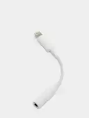 Адаптер IPhone переходник Lightning на Jack 3,5 мм для наушников 8см