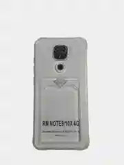 Зеленый чехол-накладка для телефона с кардхолдером Xiaomi Redmi 10 / Note 9 / 9c / 9a / 9S / 9PRO