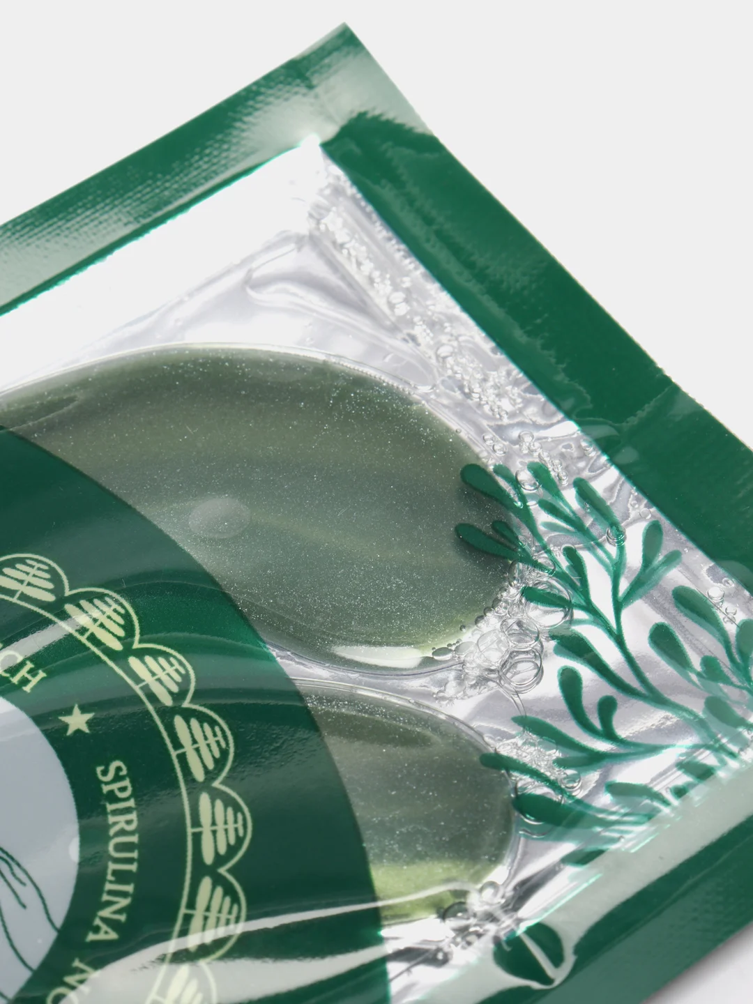 Зеленый гидрогелевые патчи для глаз Crystal Collagen Gold