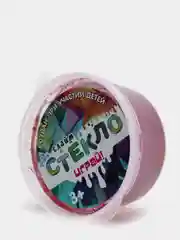 Черный слайм-мини "Стекло"