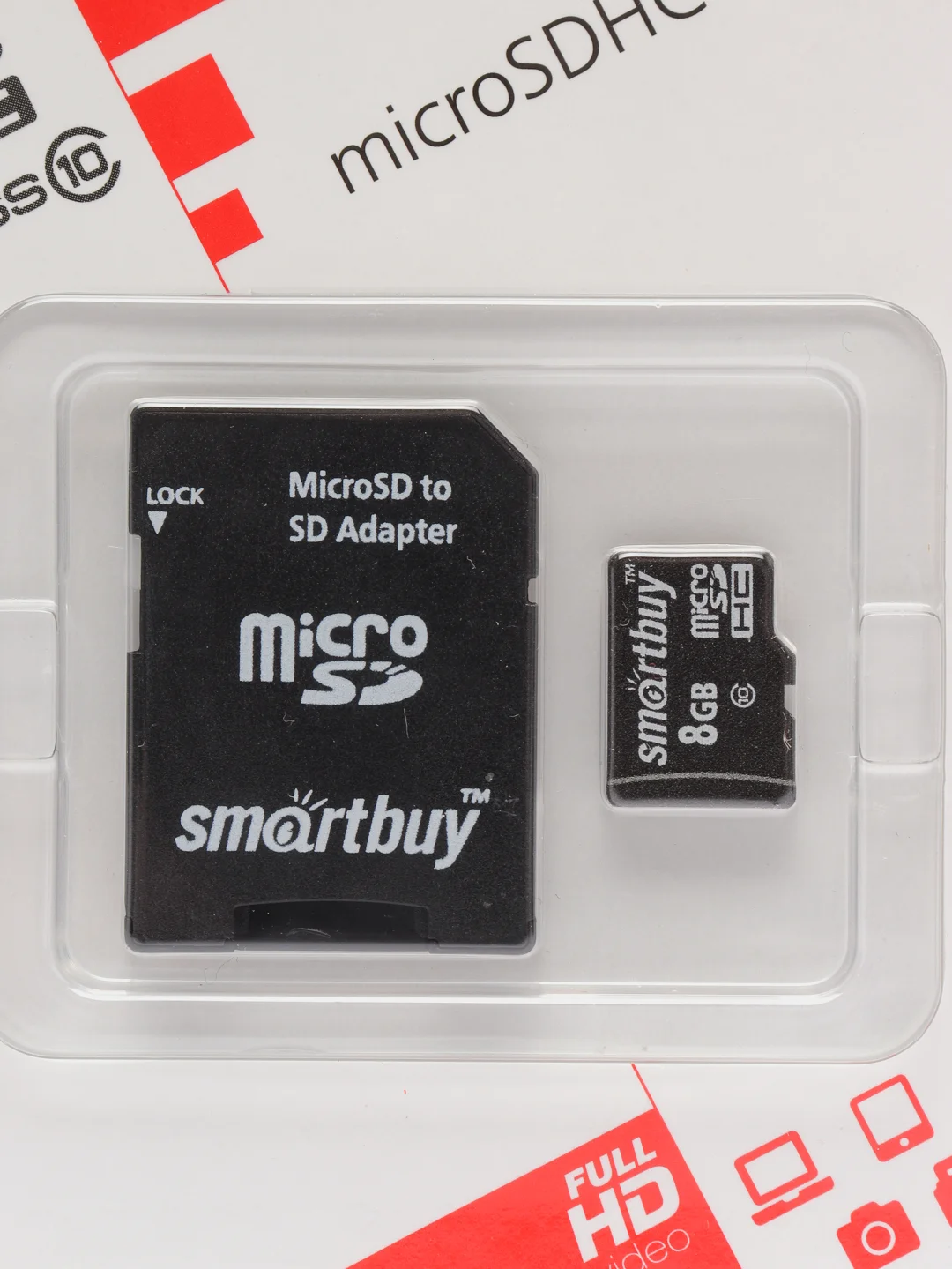 Карта памяти MICRO SD Smartbuy 4 gb / 8 gb / 16 gb / 32 gb / 64 gb / 128 gb( Гб ) class 10