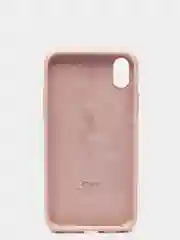 Кремовый чехол не пачкающийся с бархатом внутри iPhone XR