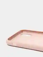 Кремовый чехол не пачкающийся с бархатом внутри iPhone XR