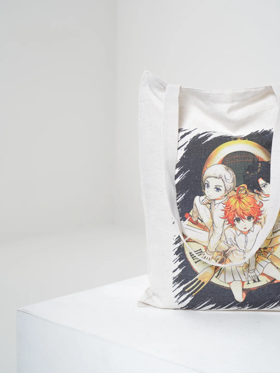 Сумка-шоппер по аниме "Yakusoku no Neverland"