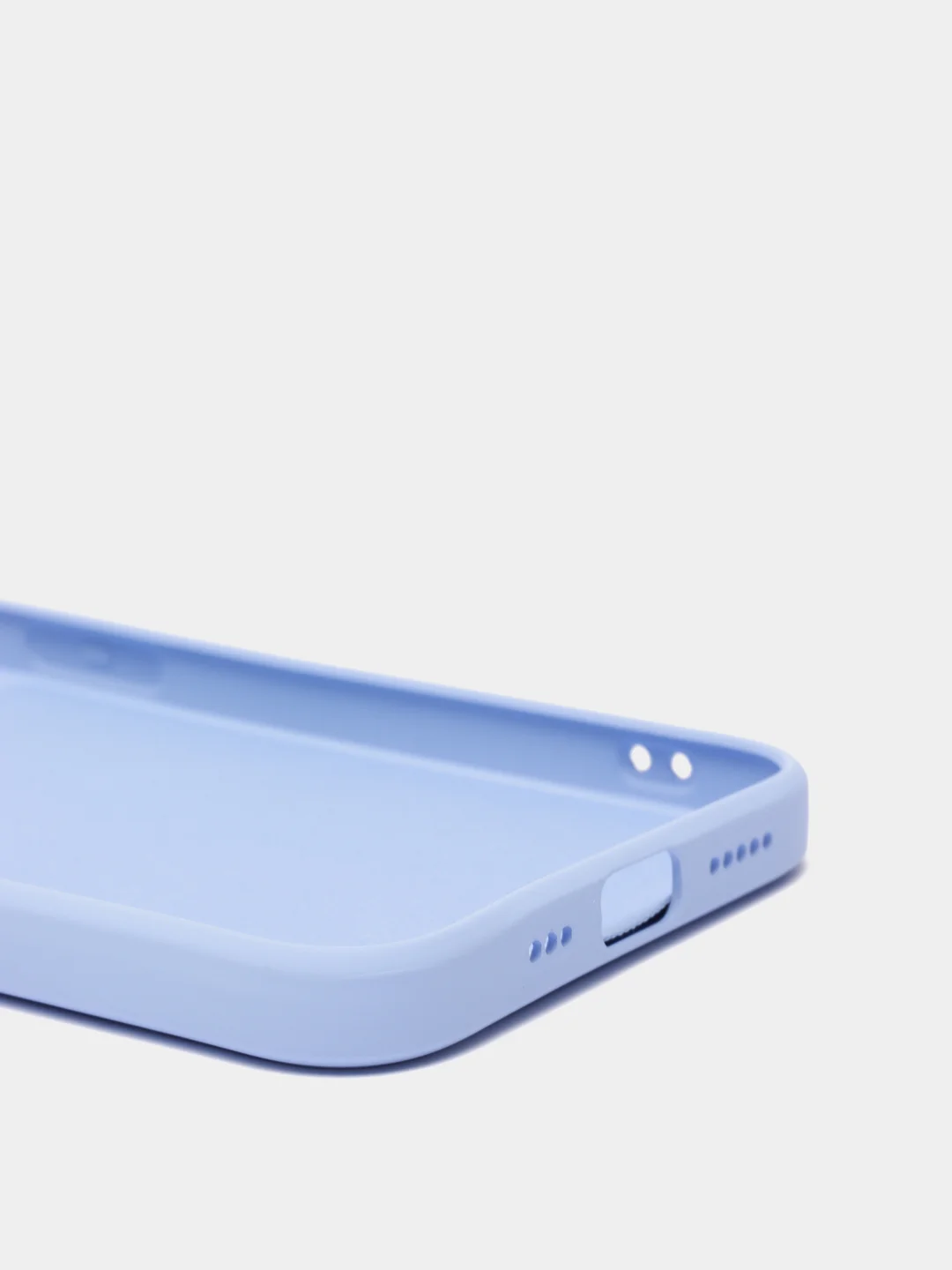 Лавандовый чехол с вырезами для защиты камеры и бархатом внутри IPHONE 13 PRO MAX