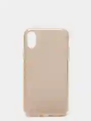 Золотой чехол блестящий для iPhone XR