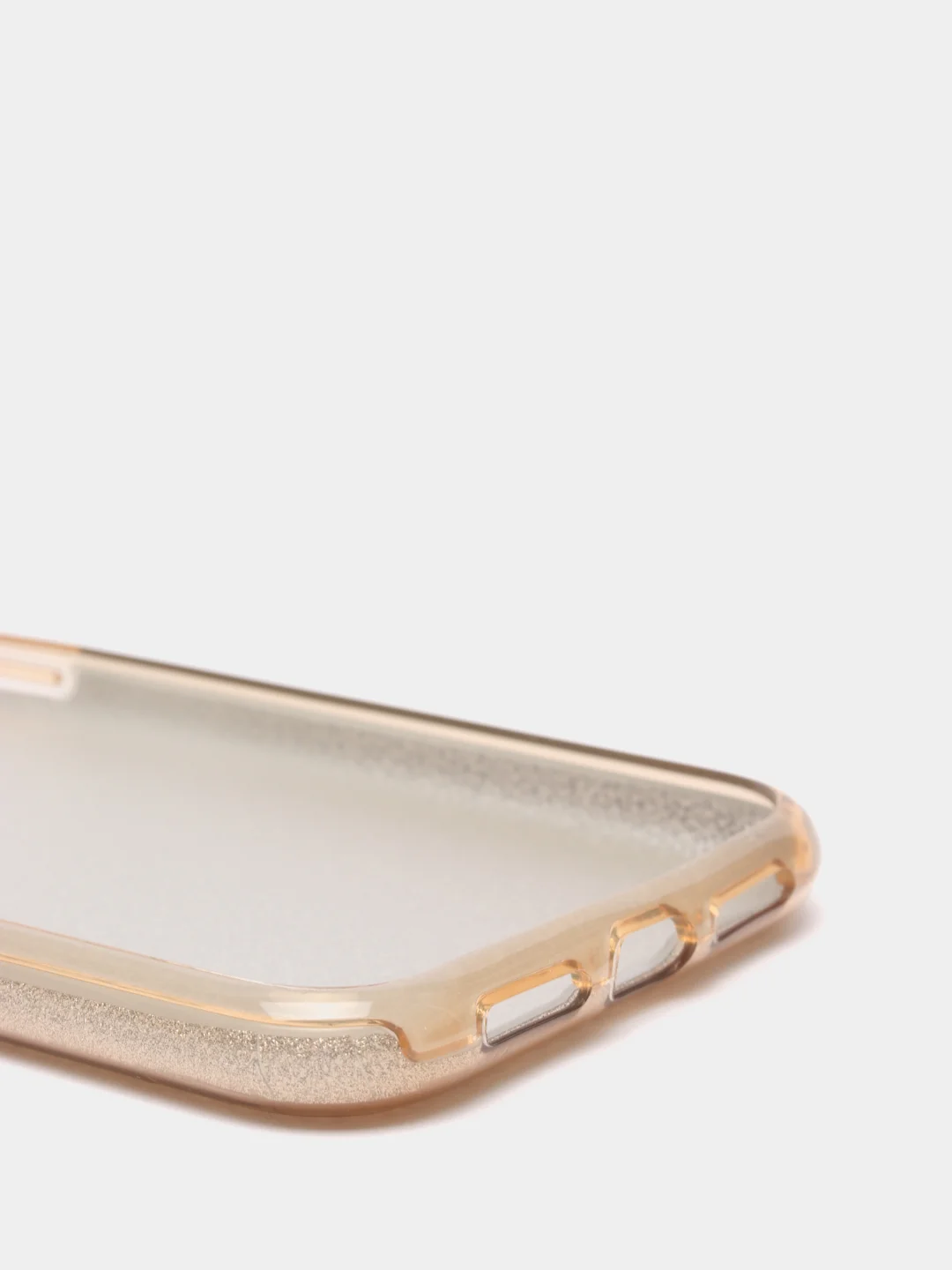 Золотой чехол блестящий для iPhone XR