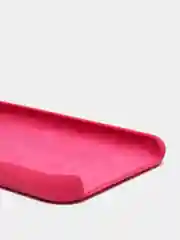 Вишнёвый чехол не пачкающийся с бархатом внутри iPhone XR