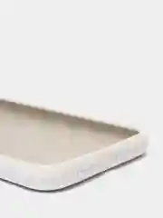 Белый чехол не пачкающийся с бархатом внутри iPhone XR