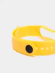 Желтый ремешок для фитнес браслета Xiaomi Mi Band 5/6