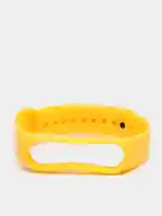 Желтый ремешок для фитнес браслета Xiaomi Mi Band 5/6