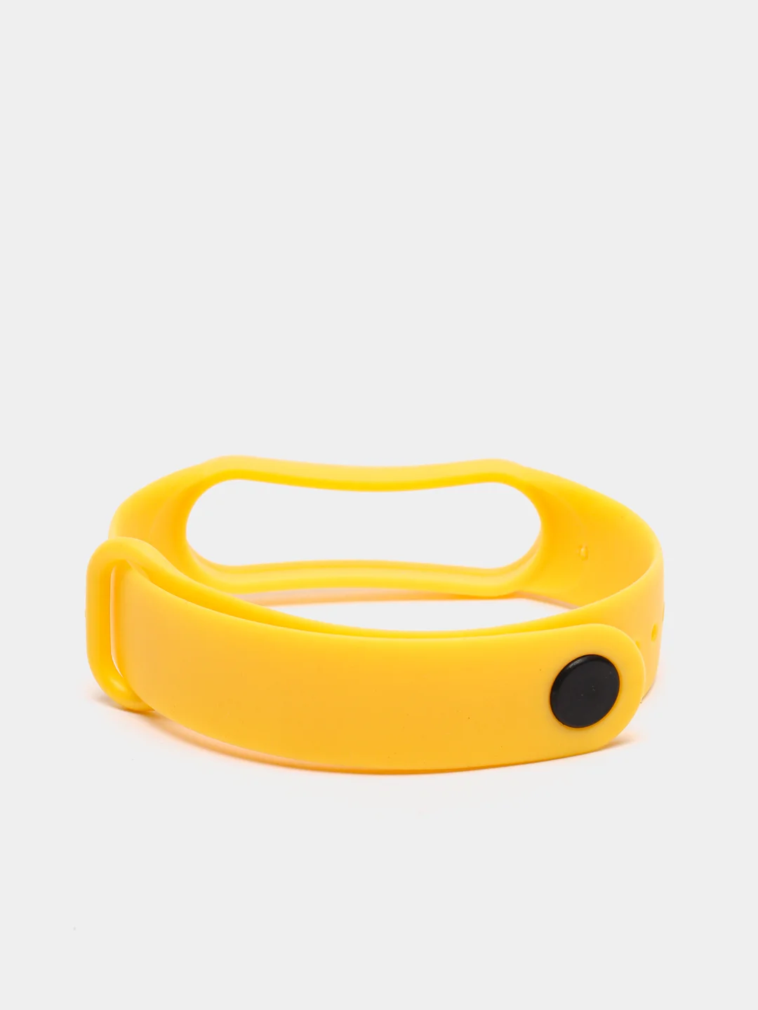 Желтый ремешок для фитнес браслета Xiaomi Mi Band 5/6