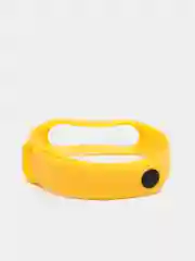 Желтый ремешок для фитнес браслета Xiaomi Mi Band 5/6