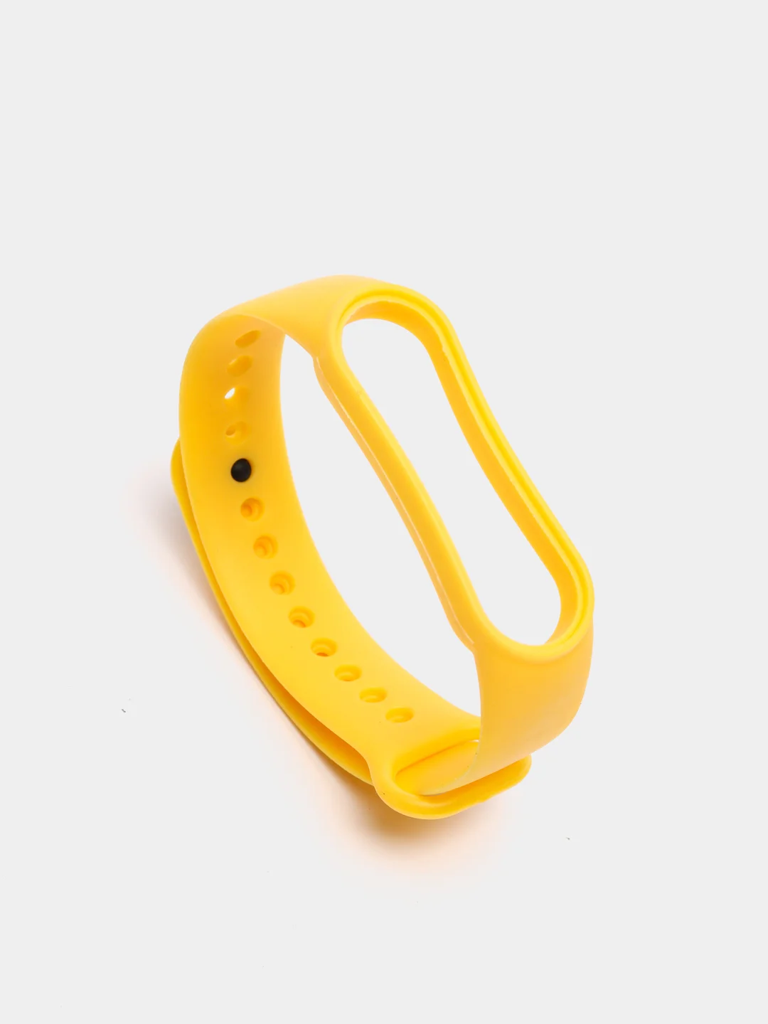 Желтый ремешок для фитнес браслета Xiaomi Mi Band 5/6