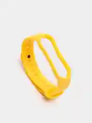 Желтый ремешок для фитнес браслета Xiaomi Mi Band 5/6