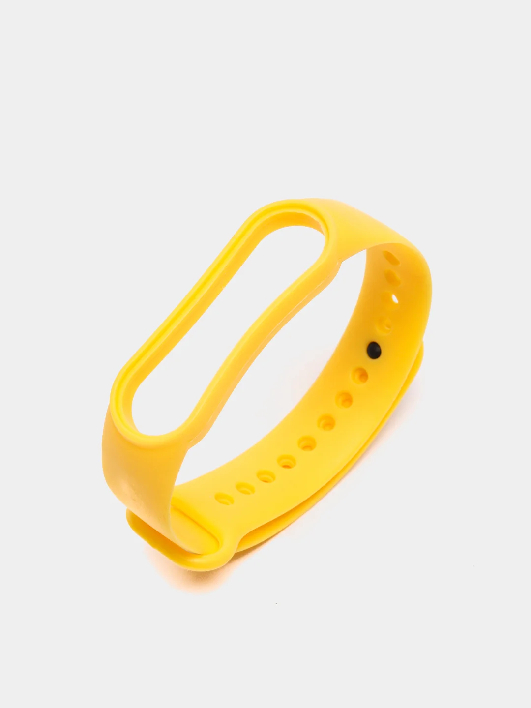 Желтый ремешок для фитнес браслета Xiaomi Mi Band 5/6