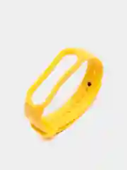 Желтый ремешок для фитнес браслета Xiaomi Mi Band 5/6