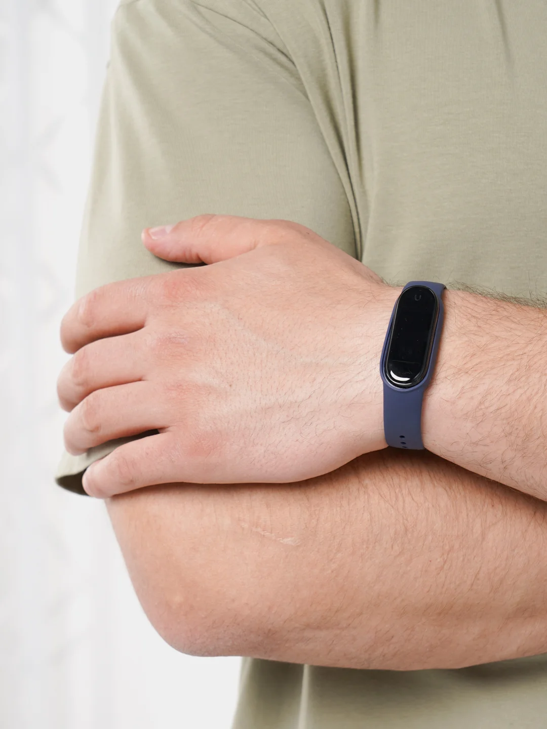 Темно-синий фитнес браслет Smart Band M6 разные цвета