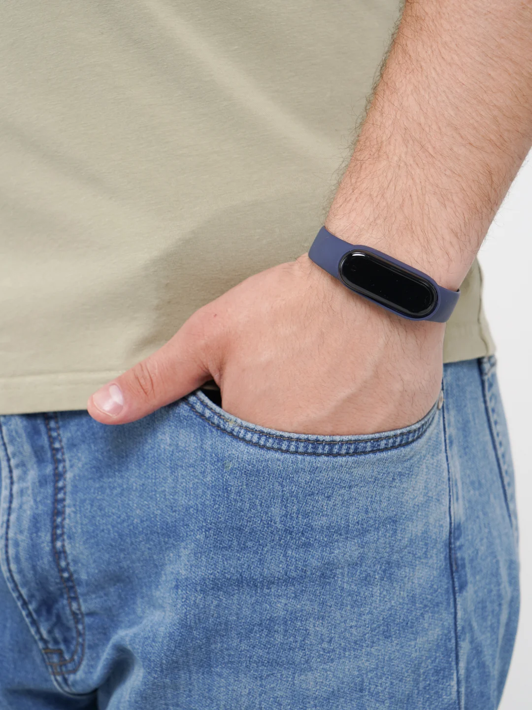 Темно-синий фитнес браслет Smart Band M6 разные цвета
