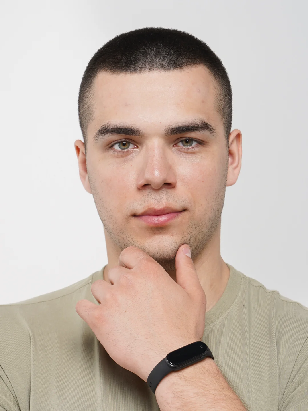 Черный фитнес браслет Smart Band M6 разные цвета