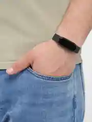 Черный фитнес браслет Smart Band M6 разные цвета