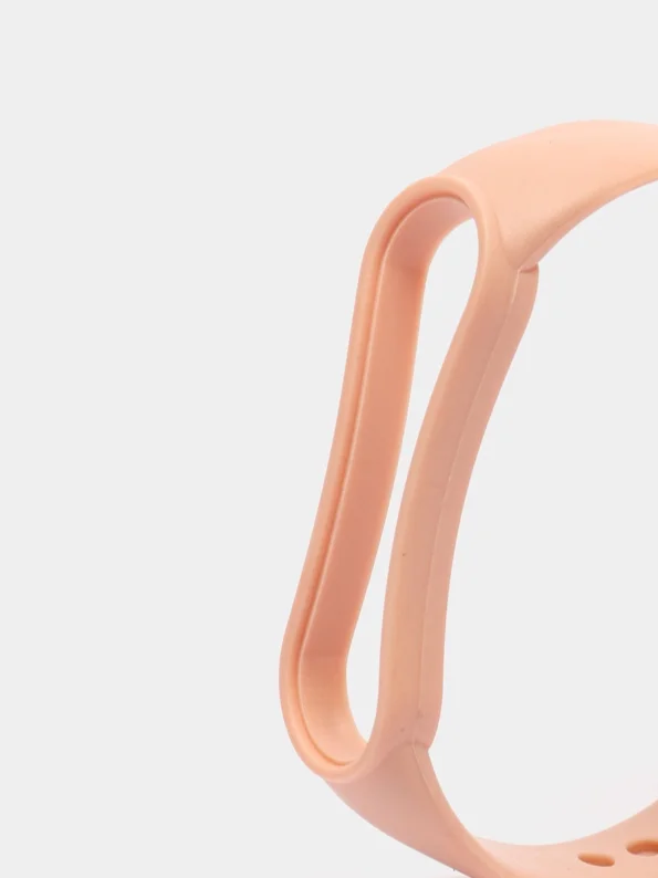Бежевый ремешок для фитнес браслета Xiaomi Mi Band 5/6